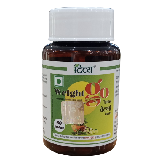 Divya Weightgo Tablet 60 N 39 g - Natural Weight Management Solution