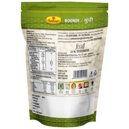 Haldirams Boondi - Spicy Snack Delight