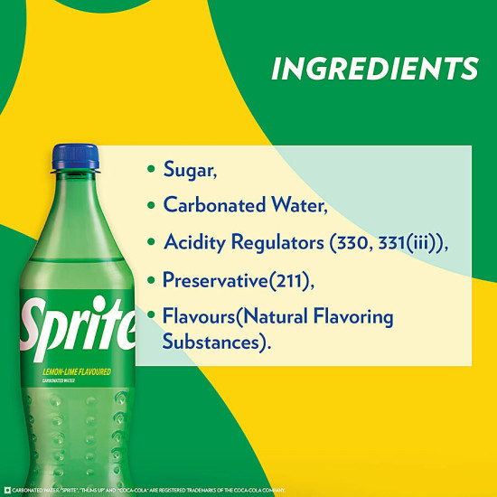 Sprite Soft Drink - Refreshing 750 ml - Crisp Lemon-Lime Flavor