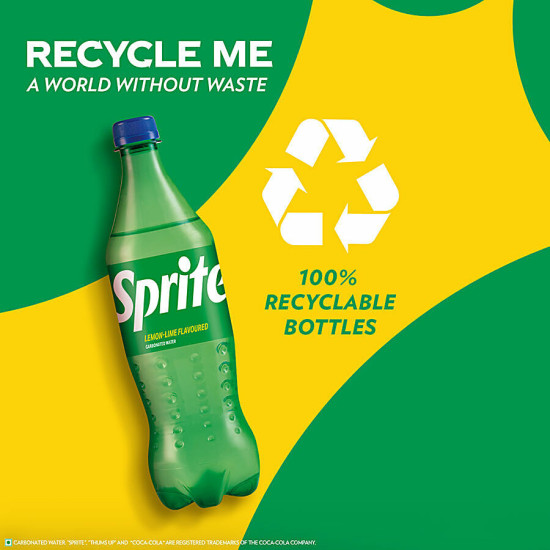 Sprite Soft Drink - Refreshing 750 ml - Crisp Lemon-Lime Flavor