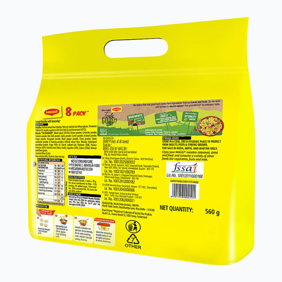 MAGGI 2-Minute Instant Noodles - Masala 560 g - Quick & Delicious