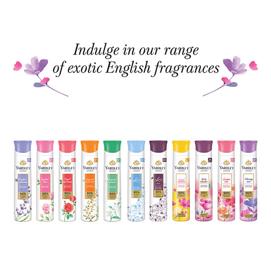 Yardley London English Lavender Refreshing Body Spray - Timeless Elegance Yardley London English Lavender Refreshing Body Spray - Timeless Elegance
