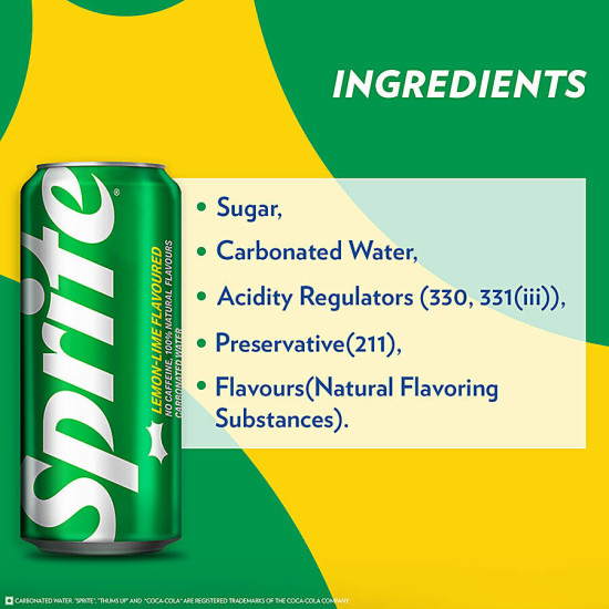 Sprite Soft Drink 300 ml - Refreshing Lemon-Lime Flavor