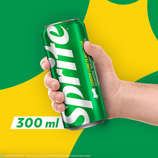 Sprite Soft Drink 300 ml - Refreshing Lemon-Lime Flavor