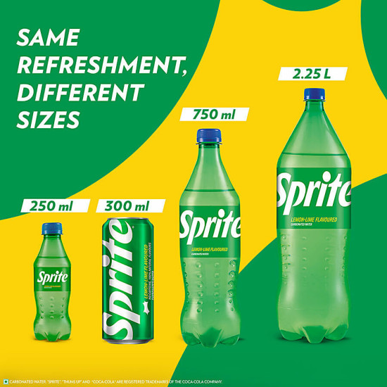 Sprite Soft Drink 300 ml - Refreshing Lemon-Lime Flavor