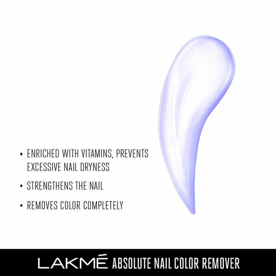 Lakme Nail Colour Remover 27 ml - Effortless Nail Care