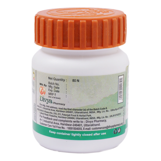 Divya Vishtindukadi Vati 20 g - Natural Herbal Supplement for Well-being