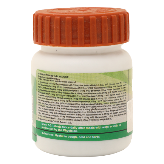 Divya Mahasudarshan Ghanvati Plus 60 Tablets - Ayurvedic Herbal Supplement