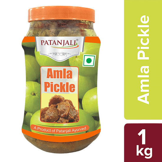Patanjali Amla Pickle 1 Kg - Authentic Indian Taste