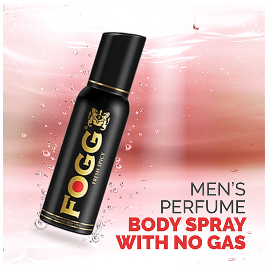 Fogg Black Series Fresh Spicy - Long Lasting Perfume Body Spray for Men