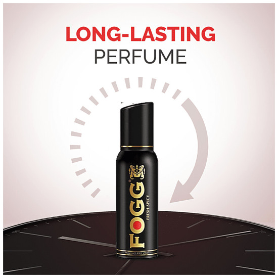 Fogg Black Series Fresh Spicy - Long Lasting Perfume Body Spray for Men