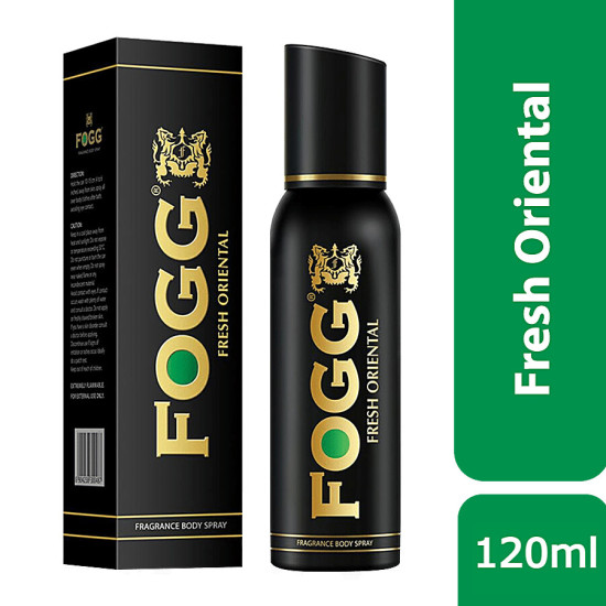 Fogg Black Series Perfume Body Spray - Fresh Oriental, Long Lasting Fragrance