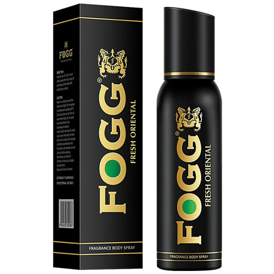 Fogg Black Series Perfume Body Spray - Fresh Oriental, Long Lasting Fragrance