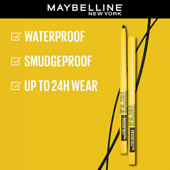 Maybelline New York Colossal Kajal - Waterproof & Smudge-proof