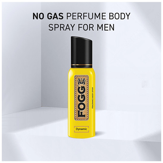 Fogg Dynamic No Gas Perfume Body Spray For Men - Long Lasting Fragrance