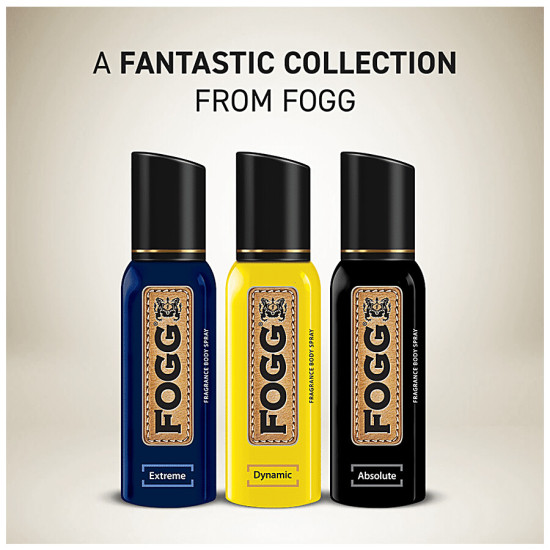 Fogg Absolute No Gas Perfume Body Spray For Men - Long Lasting Fragrance Fogg Absolute No Gas Perfume Body Spray For Men - Long Lasting Fragrance