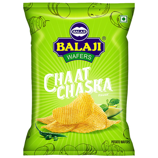 BALAJI Chat Chaska Namkeen 150g - Spicy Indian Snack BALAJI Chat Chaska Namkeen 150g - Spicy Indian Snack