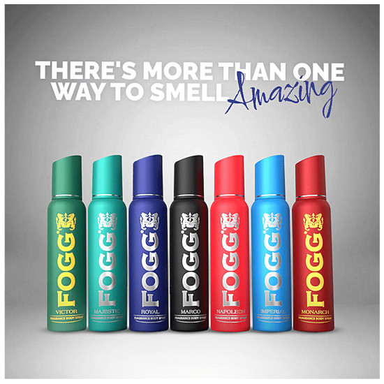 Fogg Marco Perfume Body Spray For Men - Long Lasting & No Gas