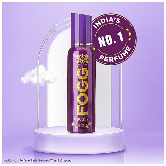 Fogg Paradise Fragrant Body Spray For Women - Long-lasting, No Gas Deodorant