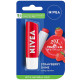 NIVEA Strawberry Shine Caring Lip Balm - With Natural Oils for 24h Moisture