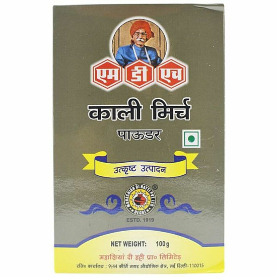 MDH Pepper Powder 100g - Authentic Spice for Every Dish