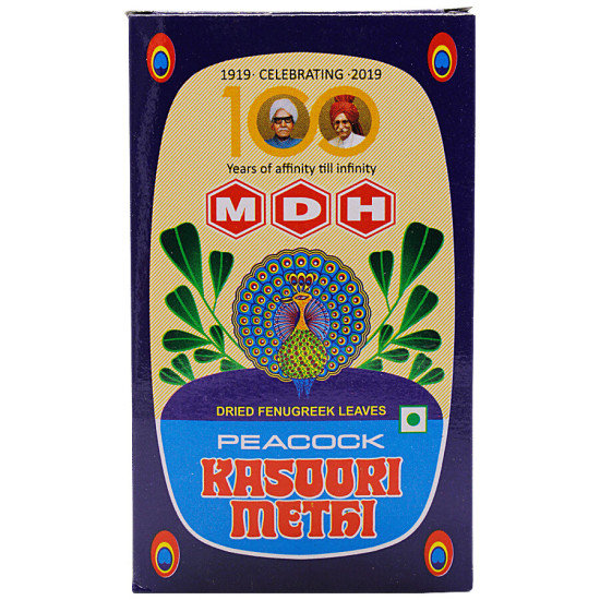 Mdh Peacock Kasoori Methi 25g - Exotic Flavor Enhancer