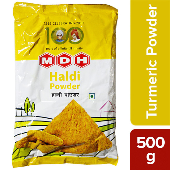 MDH Haldi Powder 500g - Superior Quality Turmeric