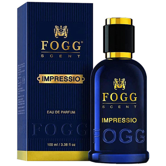 Fogg Impressio Scent Eau De Parfum Men's Perfume - Long-lasting Fresh & Soothing Fragrance 100 ml