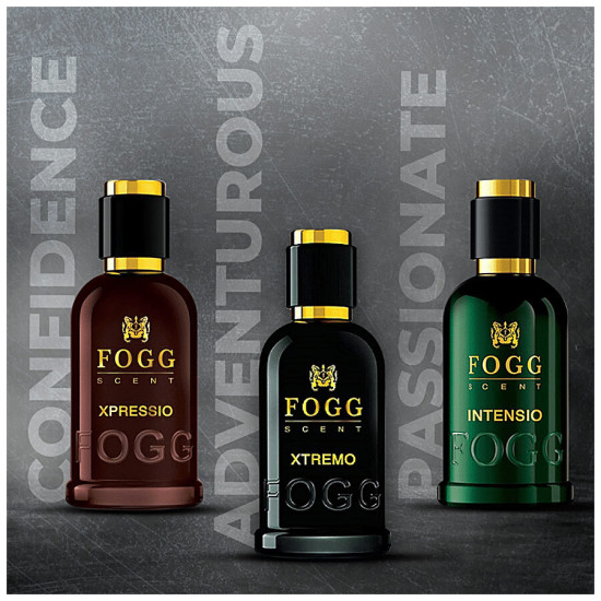 Fogg Impressio Scent Eau De Parfum Men's Perfume - Long-lasting Fresh & Soothing Fragrance 100 ml