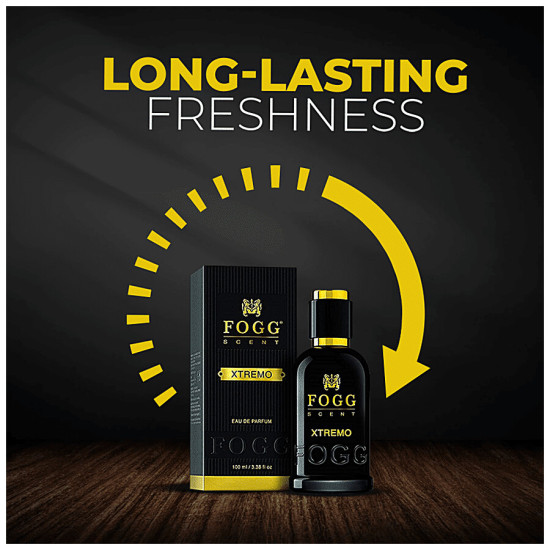 Fogg Xtremo Scent Eau De Parfum - Long-lasting Fresh Fragrance