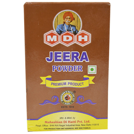 Mdh Powder - Jeera 100g - Premium Cumin Spice