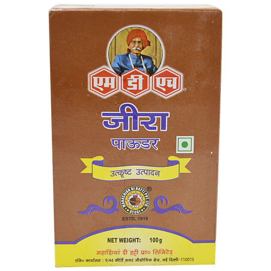Mdh Powder - Jeera 100g - Premium Cumin Spice