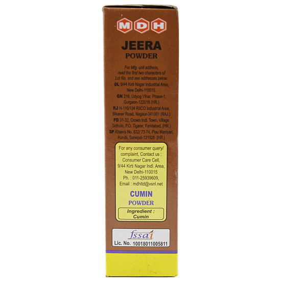 Mdh Powder - Jeera 100g - Premium Cumin Spice