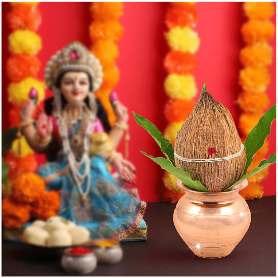 Shubhkart Copper Kalash - Divine Value for Pooja