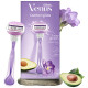 Gillette Venus Breeze Hair Removal Razor - Gel Bar with Avocado Oils