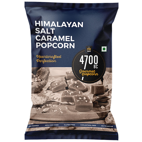 4700BC Gourmet Popcorn - Himalayan Salt Caramel 125 g - Exquisite Gourmet Snack