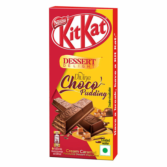 Nestle Kitkat Caramel Chocolate Coated Wafer 50 g - Delicious Break