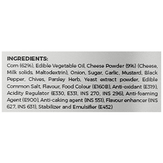 4700BC Gourmet Popcorn - Sour Cream & Wasabi Cheese 35 g - Unique Flavor Experience