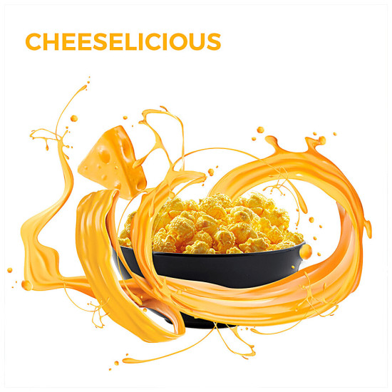 4700BC Gourmet Popcorn - Sour Cream & Wasabi Cheese 35 g - Unique Flavor Experience