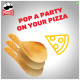 Pringles Pizza Flavoured Potato Chips - Crunchy & Crispy 102 g
