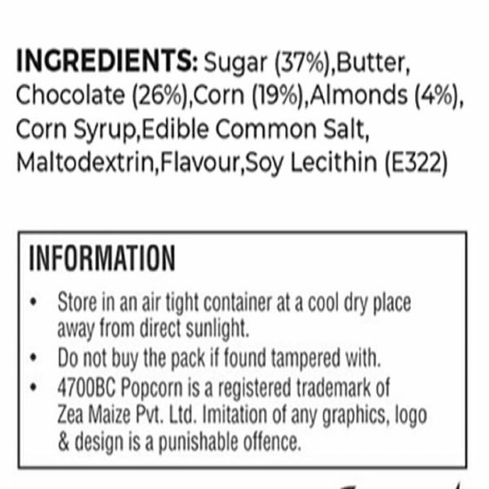 4700BC Nutty Tuxedo Chocolate Gourmet Popcorn - Exquisite Chocolate Delight