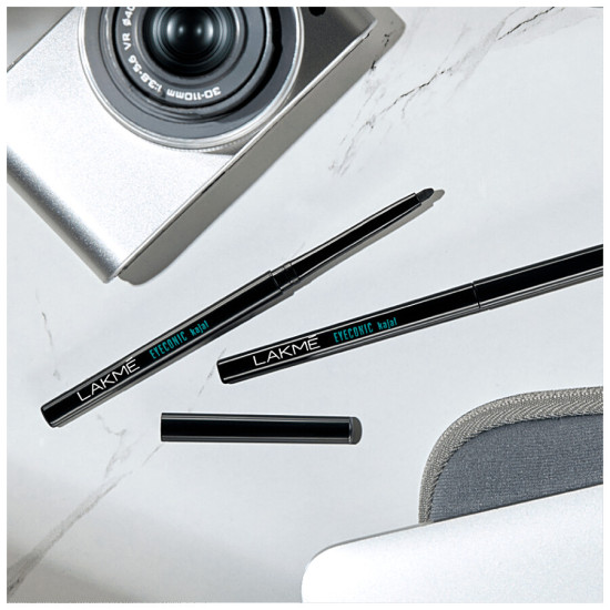 Lakme Eyeconic Kajal - Twin Pack 0.7g - Smudge-Proof & Waterproof