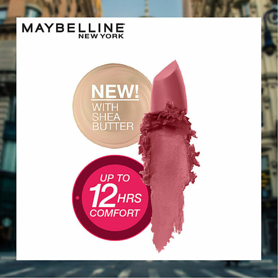 Maybelline New York Colour Sensational Creamy Matte Lipstick - Non-Drying Formula