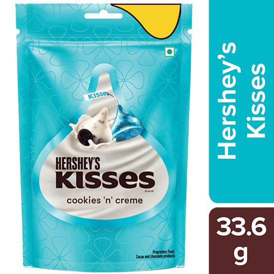 Hershey's Kisses Cookies 'N' Creme Chocolate - Melt-in-Mouth Delight
