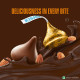 Hershey's Kisses Almonds Chocolate 100.8 g - Melt-in-Mouth Delight