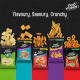 Too Yumm! Chilli Achari Flavour Karare Namkeen 70g - Bold & Spicy Snack Too Yumm! Chilli Achari Flavour Karare Namkeen 70g - Bold & Spicy Snack