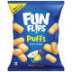 Fun Flips Puffs - Khatta Meetha, Baked & Crunchy - Delicious Flavours