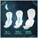 Whisper Bindazzz Nights Sanitary Pads - All Night Protection