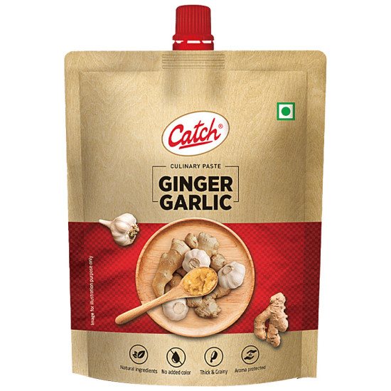 Catch Ginger Garlic Paste - Thick & Grainy, No Artificial Colours