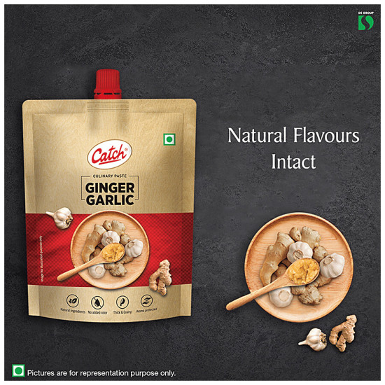 Catch Ginger Garlic Paste - Thick & Grainy, No Artificial Colours